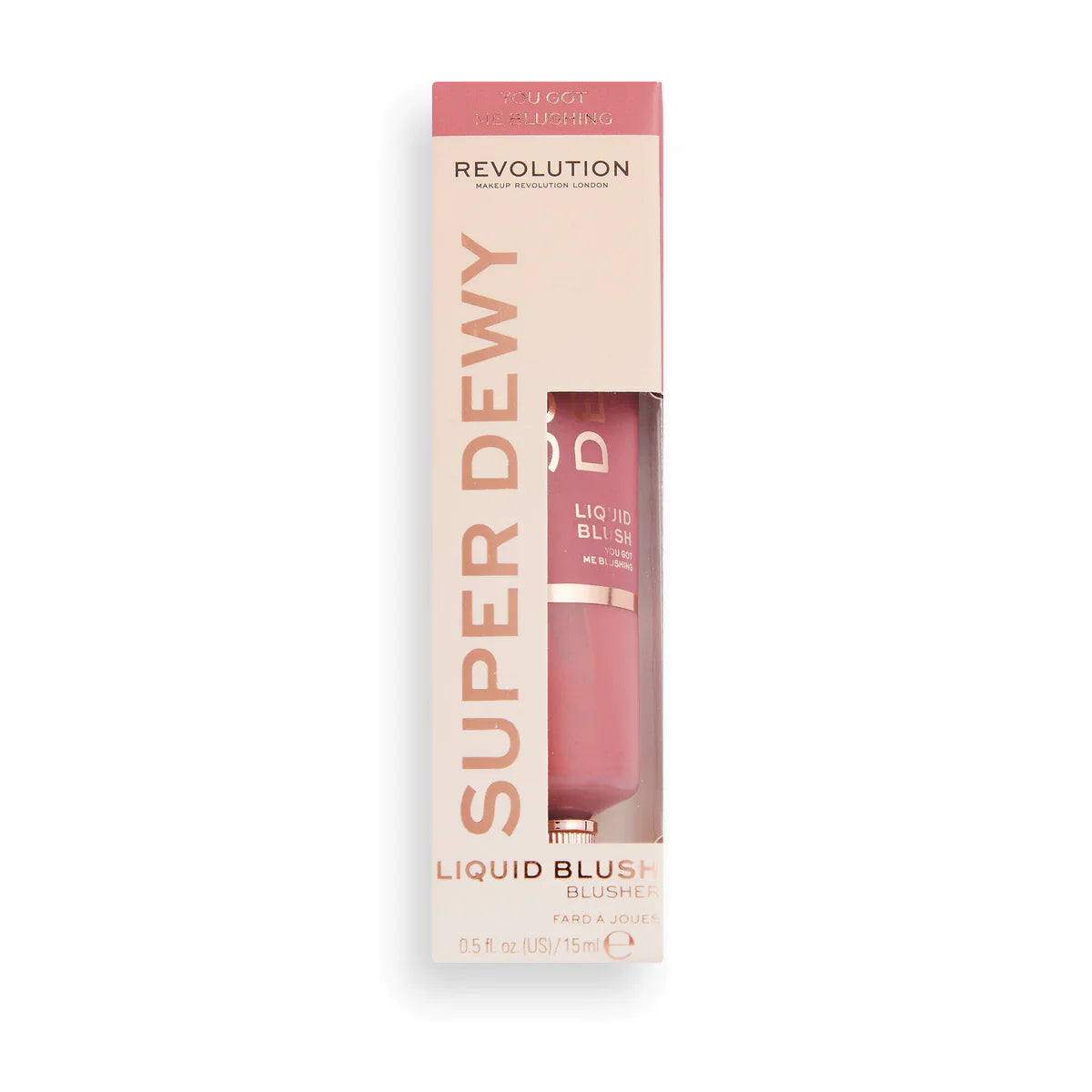 Revolution Superdewy Liquid Blush You Got Me Blushing