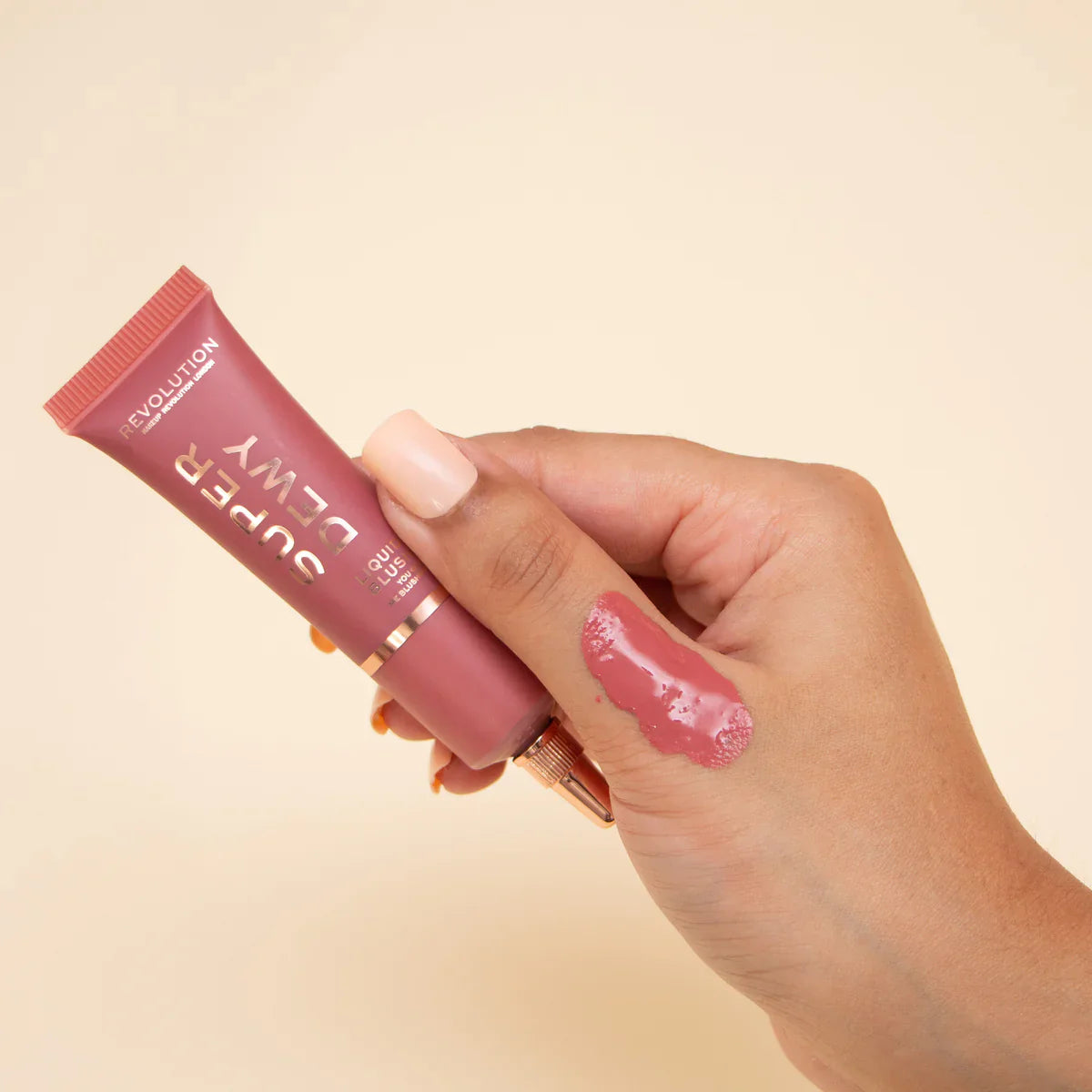 Revolution Superdewy Liquid Blush You Got Me Blushing